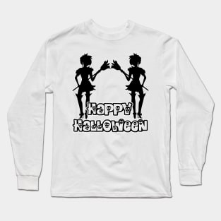 Pretty Halloween Witches - Happy Halloween - 1510201351 Long Sleeve T-Shirt